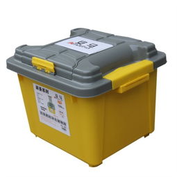 安馬400L 29升雙層家車兩用儲物箱 大容量翻蓋設計，環保PP材質打造便捷收納
